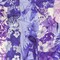 1 Yard Cotton Voile Purple Floral Patchwork Periwinkle Patch Print Indigo Collection Fabric